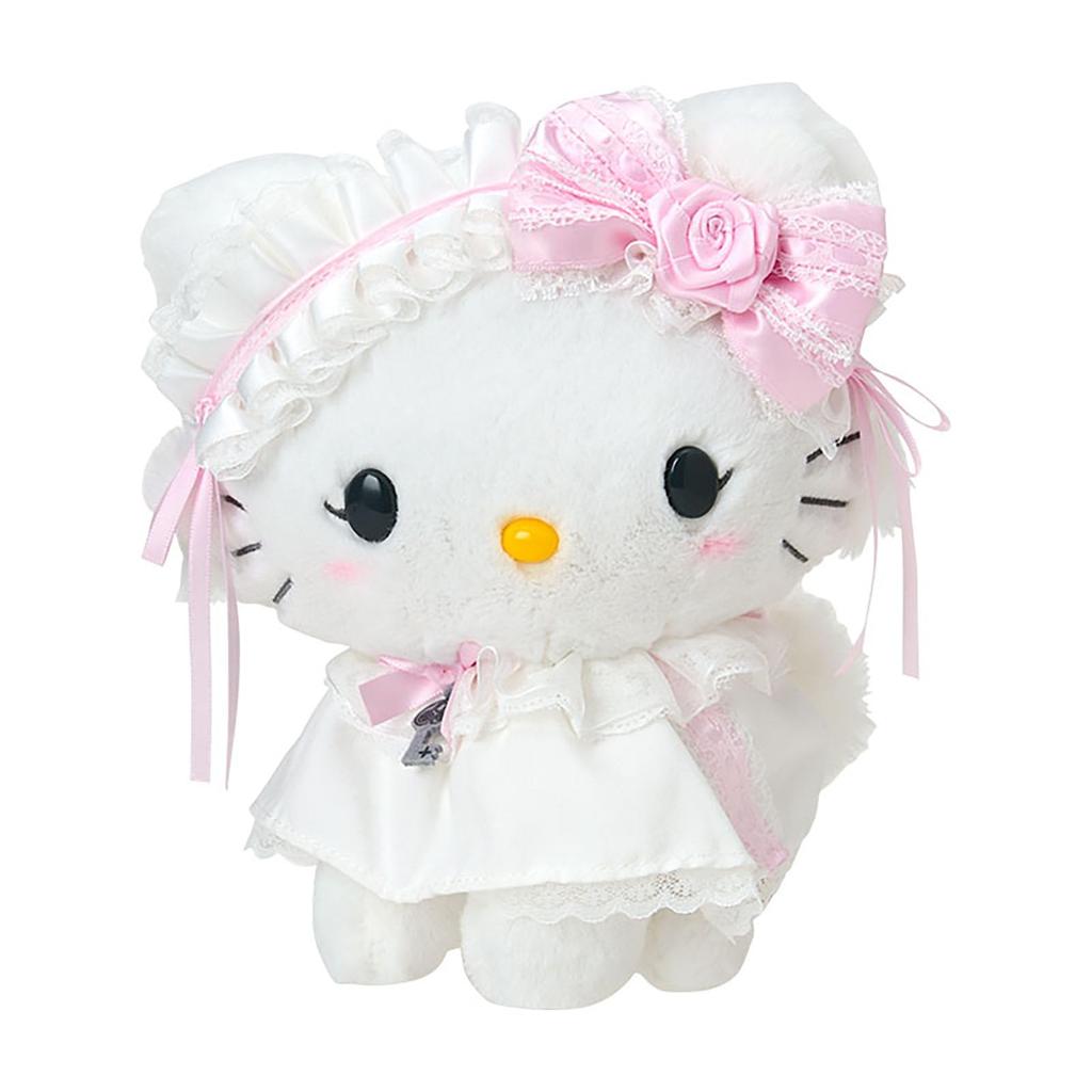 Sanrio Charmy Kitty Plush Toy for ages 3 and 009971 (White Frill) up,