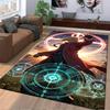 Anime Alchemist Designed floor mat, suitable as a non-slip mat for the living room or bedroom sofa