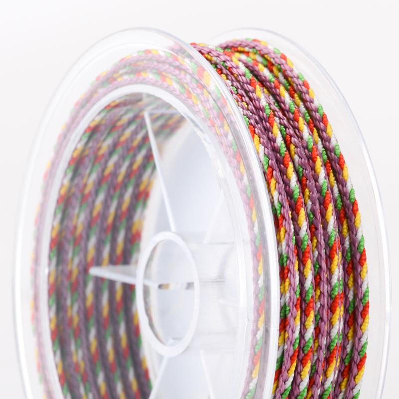 

Детский набор для изготовления браслета и ожерелья из пятицветного шнурка на праздник Дуаньу