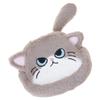 Cat Shaped Coin Purse Plush Coin Pouch Cute Wallet with Zipper Small Change Purse for Women Portable Cosmetic Bags