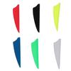 30Pcs/Bag 2" Rubber Vanes Archery Arrow Feather Fletching Shield Diy Tool