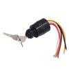 Boat Engine Ignition Switch with 2 Keys MP41070 2 6 Wires Strong Conductivity Replacement for Mariner Outboard Motor