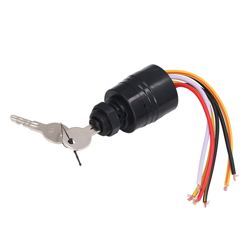 Boat Engine Ignition Switch with 2 Keys MP41070 2 6 Wires Strong Conductivity Replacement for Mariner Outboard Motor