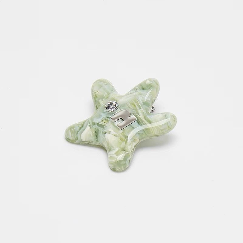 

Multicolor Starfish Hair Clip Simple Colorful Side Clip Headwear For Women Girls Versatile Hair Accessories Gifts