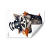 Halloween Window Sticker Removable Static Cling Sticker Cartoon Animal Dwarf