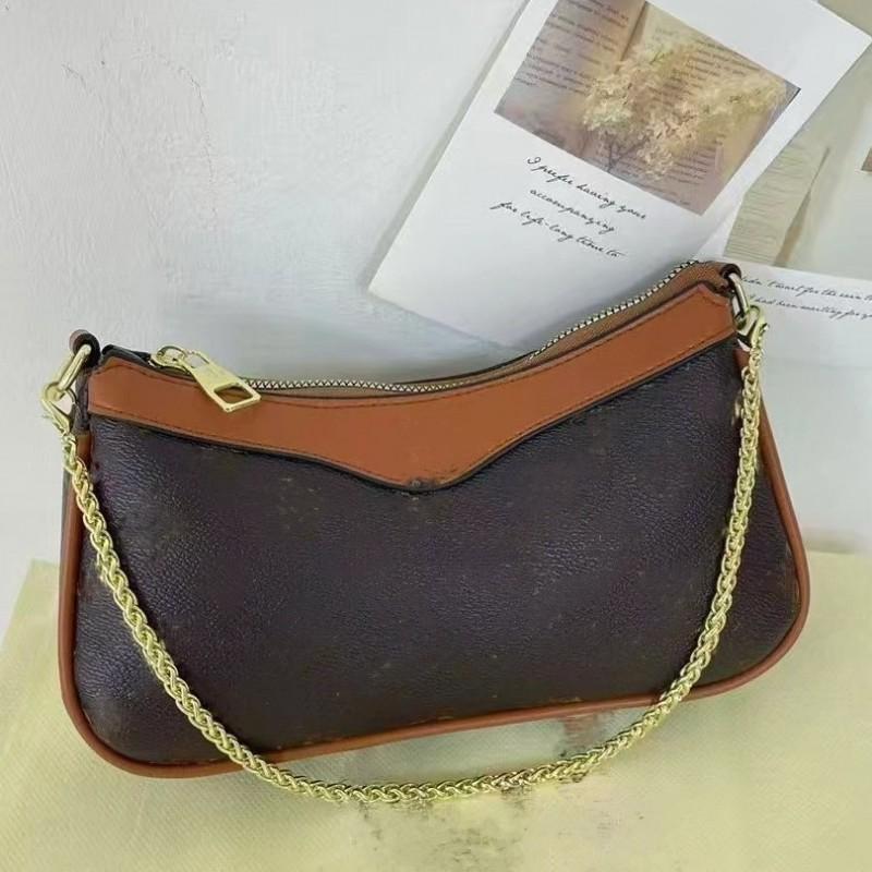Geantă crossbody elegantă pentru femei din PU cu imprimeu cu litere, geantă mică de umăr, pentru uz zilnic casual