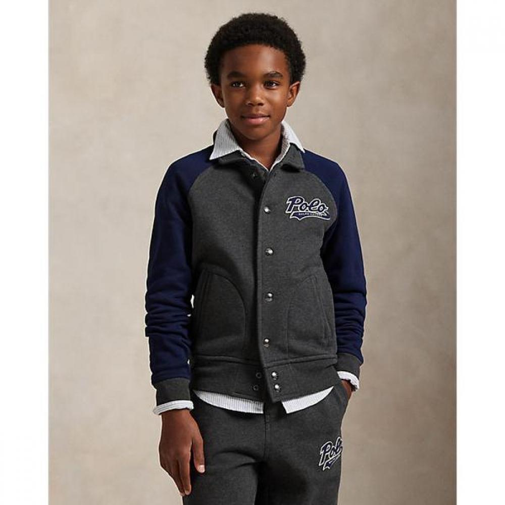 Polo Kids Boys Logo Fleece Jacket 8 18 Years  Cwpootwy6020395999 S