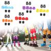 Skateboard Shockproof Mat Skateboard Bushings Skateboard Truck Bushing Shockproof Pad Pivots Cups Skateboard Shock Pad