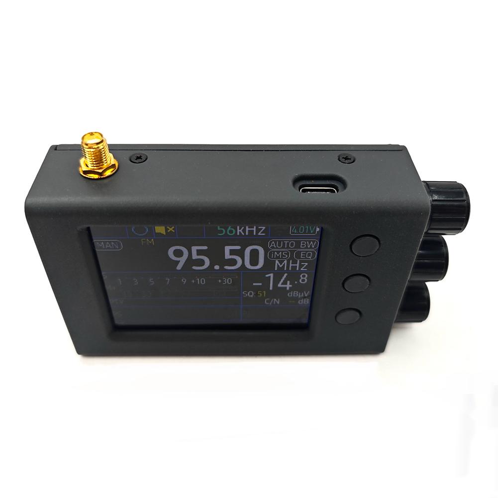 Portable Full Band Radio TEF6686 Radio Receiver Home Radio Use 2.8-inch Color Screen Advanced Reception Technology