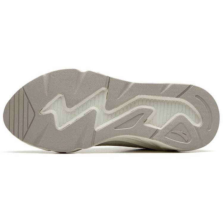 Anta Lightweight Low top Sports Casual Shoes Women's Light Beige White 922238865-1