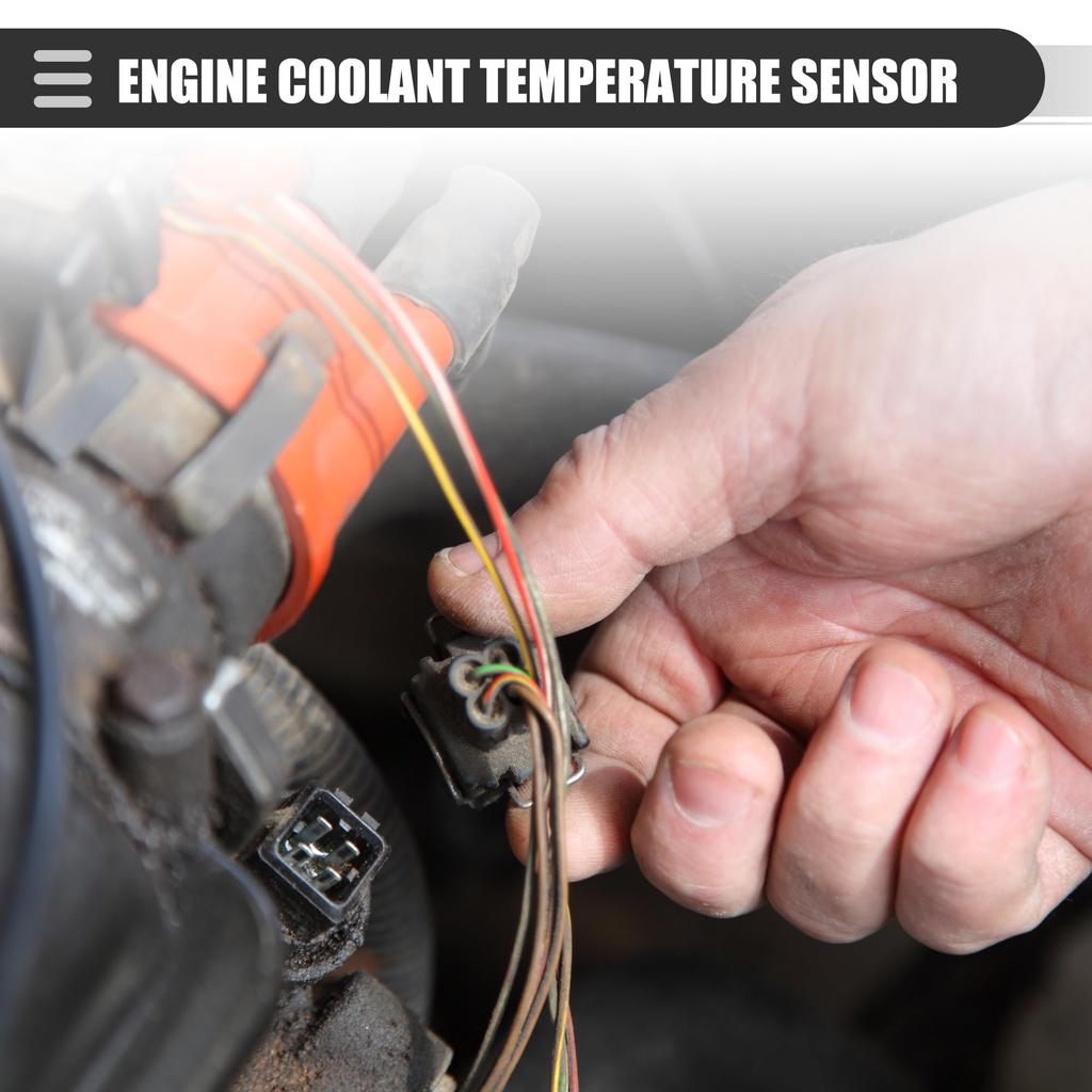 ACROPIX Engine Temperature Sensor Temperature Transmitter for Chry sler Sebring 2003-2005 Metal No.1308A012 Golden Tone