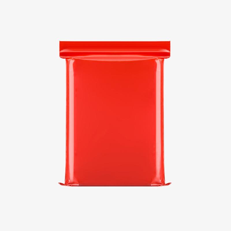 Small Size Colored Self Sealing Bag Jewelry Packaging Pouch Handmade Material Accessory Storage Pocket Shopping Mall Sample Sack PE Plastic Bag