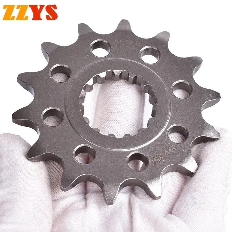 520 14T Tooth Front Sprocket Gear Star Pinion For Yamaha ATV YFM700 2006-2024 18 2019 2020 2021 2022 2023 YFM700R YFM Raptor 700
