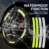 80Pcs Car Wheel Hub Reflective Sticker Night Safe Driving Tire Rim Luminous Decal Stickers Auto Motorcycle Styling Decor Decals