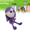 Adorable Plush Duolingo Owl With Purple Hair Perfect Study Buddy Gift