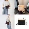 Wholesale Fashion Plush Flipped Shoulder Messenger Bag Women 2023 Winter New Casual Trendy Versatile Small Square Bag