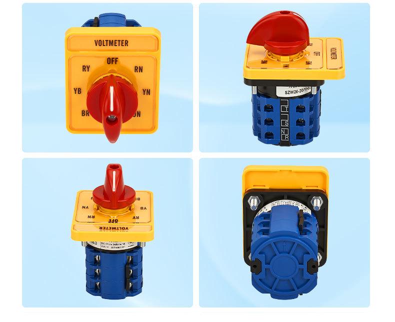 Zhuochao SZW26-20/YH5.3HS 3-Speed Voltage Conversion Switch