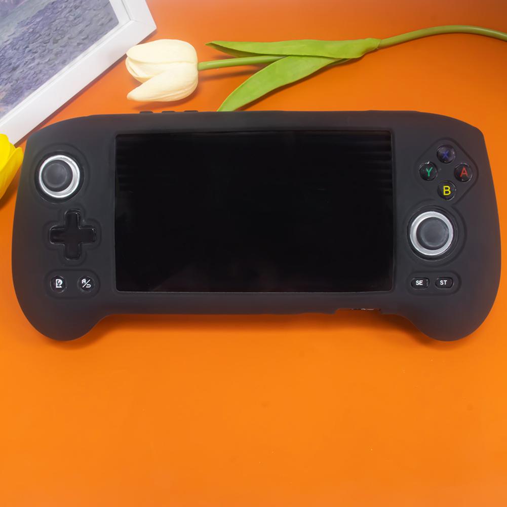 Silicone Protective Case Anti-Scratch Protective Cover Anti-slip Protective Skin for Anbernic RG556 Retro Handheld Game Console