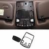 Front Reading Light Switch For Ford F-150 2015-20 Cover Trim 2* ABS Carbon Fiber