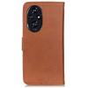 KHAZNEH For Honor 200 Pro 5G Case Cowhide Texture PU Leather Wallet Phone Cover