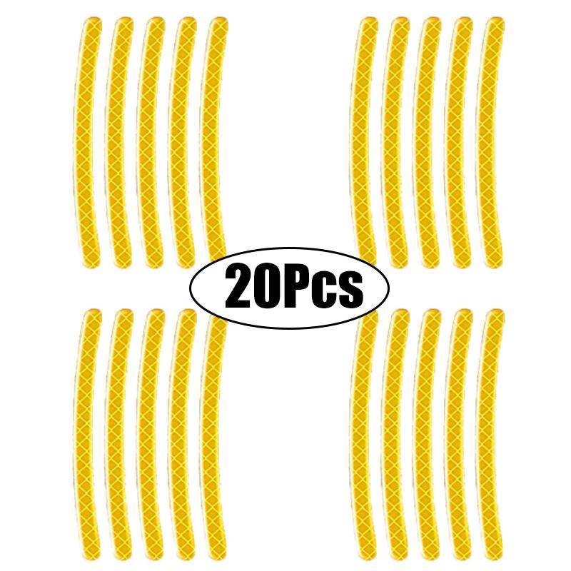 

Светоотражающие наклейки на ступицы колес автомобиля, полосатая лента для автомобилей и мотоциклов, декоративные наклейки, автомобильная наклейка, автомобильные аксессуары для экстерьера, 20-60 шт.