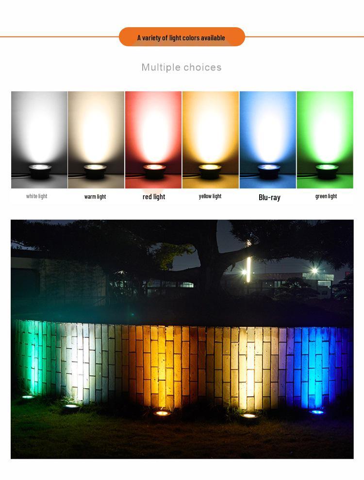 LED Stainless Steel Outdoor Waterproof Recessed Spotlight