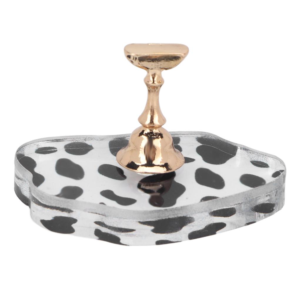 Acrylic Nail Art Display Stand Portable Home Salon Practice Nail Tip Holder for Novice Nail Artist