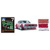 AOSHIMA 1/24 Works Hawk Series No.7 Kenmeri 2Dr HT Plastic Model Kit (Molded Color)