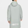 Nike Parka Coats Men's Gray Hooded Moderate