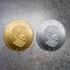 Canada 2015 Maple Leaf Gold Coin, Maple Leaf Commemorative Coin, European and American Retro Queen Gold Coin