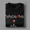 Depeches Modos Cool Camisetas Hombre Algodón Puro Camisetas Vintage Camisetas Cuello Redondo Manga Corta Tops Adulto