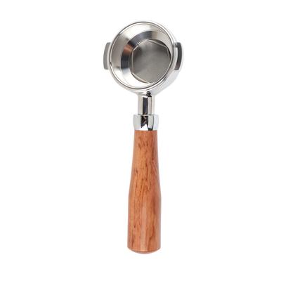 58mm Siebträger Edelstahl Kaffee Tee Siebträgerhalter Einzelauslauf Brühkaffee Filter
