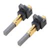 Home Appliance Maintenance 6.5X11X32mm Carbon Brush Replacement Carbon Brush Replacement Black And Gold Variation