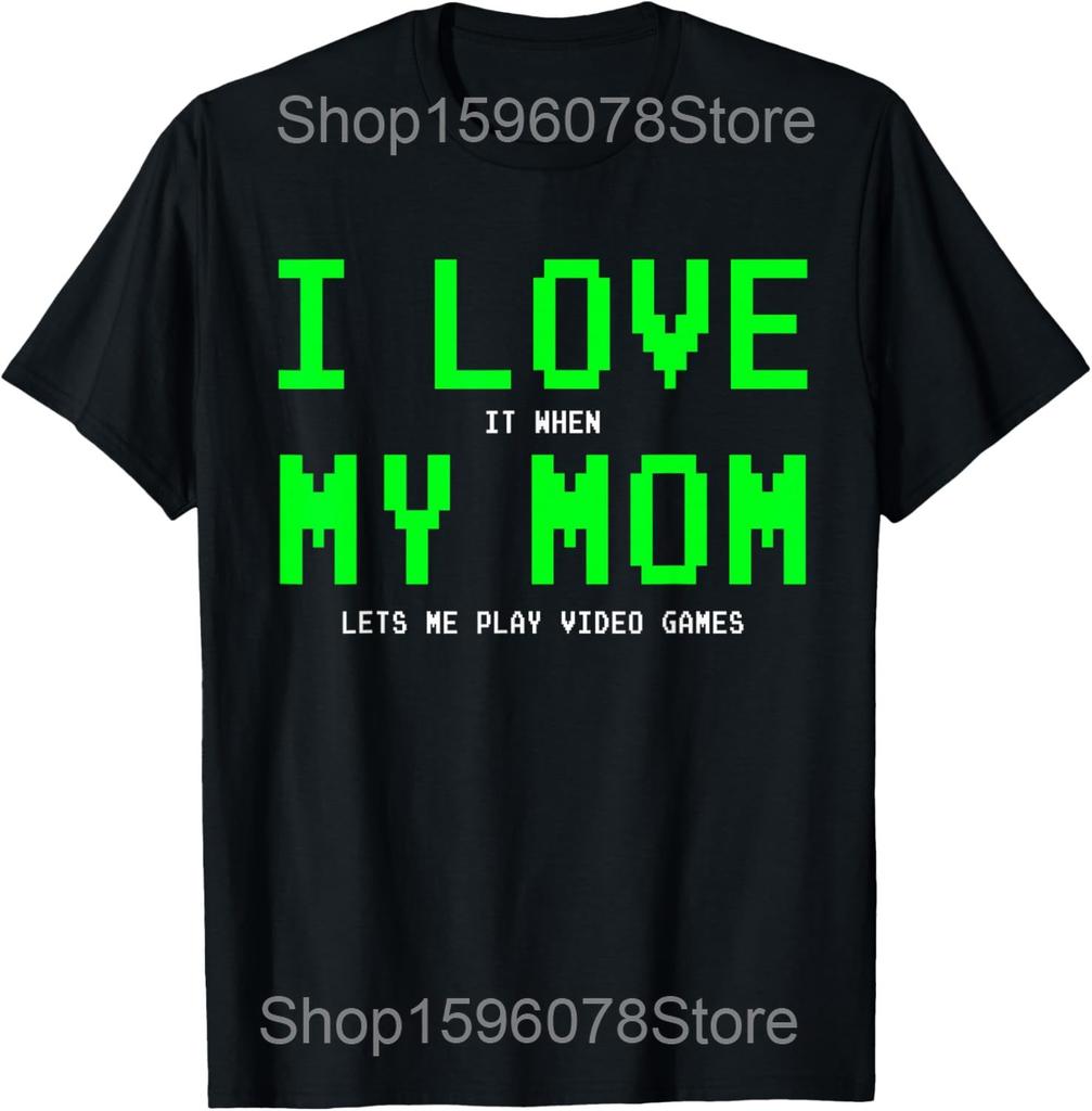 Funny Gamer Heartbeat Video Games Gaming T Shirts Men Women Cotton Humor Streetwear Tee Shirt Short Sleeve Unisex Loose Clothing