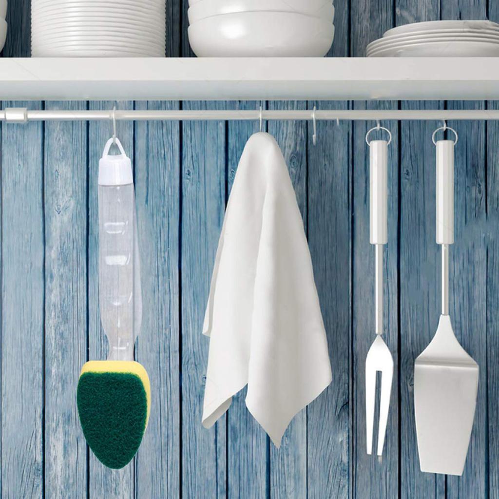 1/8Pcs Sponge Wipe Household Cleaning Brush Sponge Dish Scrubber Brush Cleaning Dishware Sponge For Cookware Cookers Cleansing
