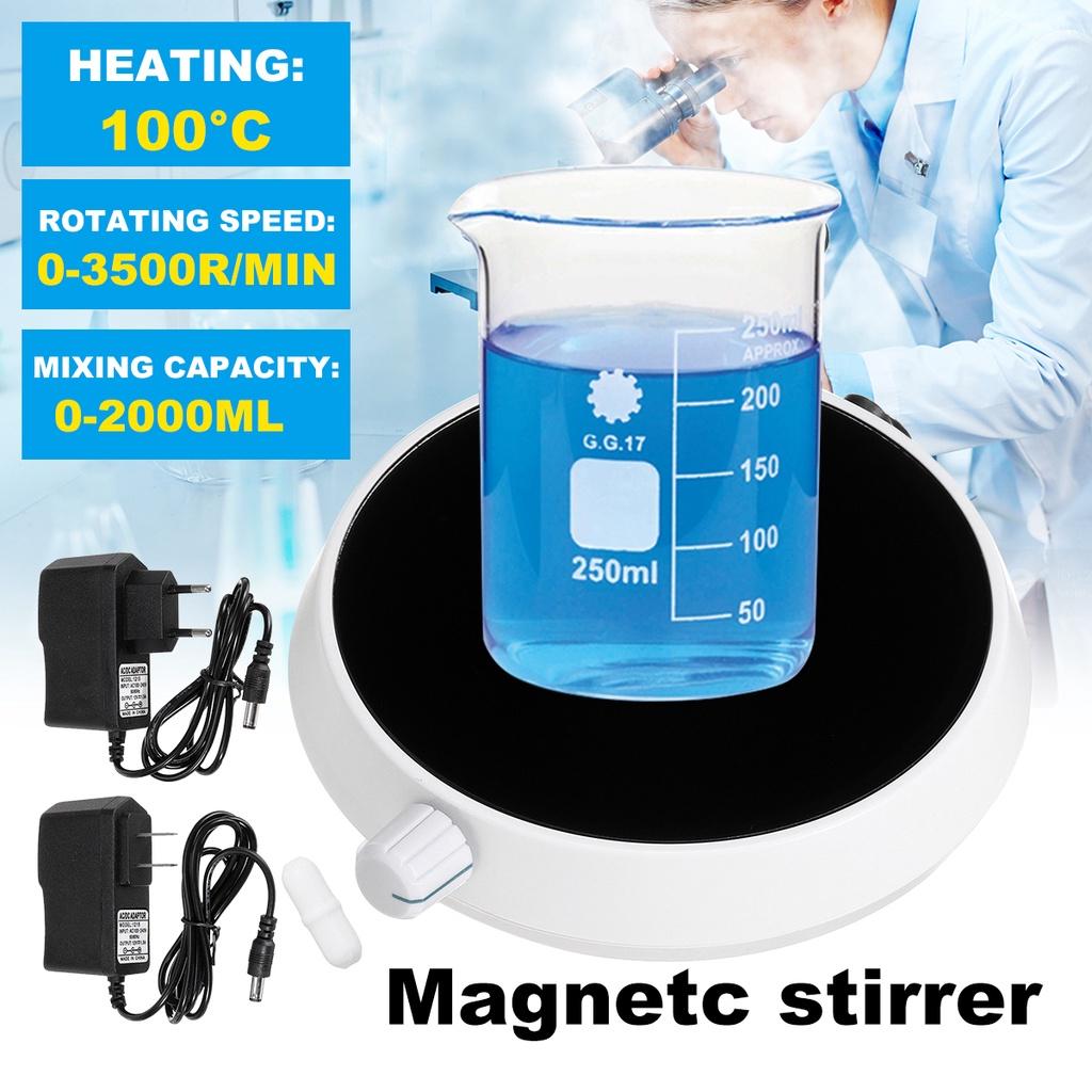 2000ML Magnetic Stirrer Laboratory Equipment Magnetic Agitator Magnetic Mixer Stirring Capacity for Home Lab Educational