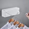 Invisible Retractable Clothesline: Wall-Mounted Stainless Steel Rope Rack for Indoor Drying