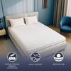 The White Stone Pocket Spring and Foam Mattress, 24 Cm | and Hypoallergenic