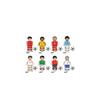 (8PCS-B) Sports Figures Football Players with Football Assembled Building Blocks Toy Christmas Birthday Gifts