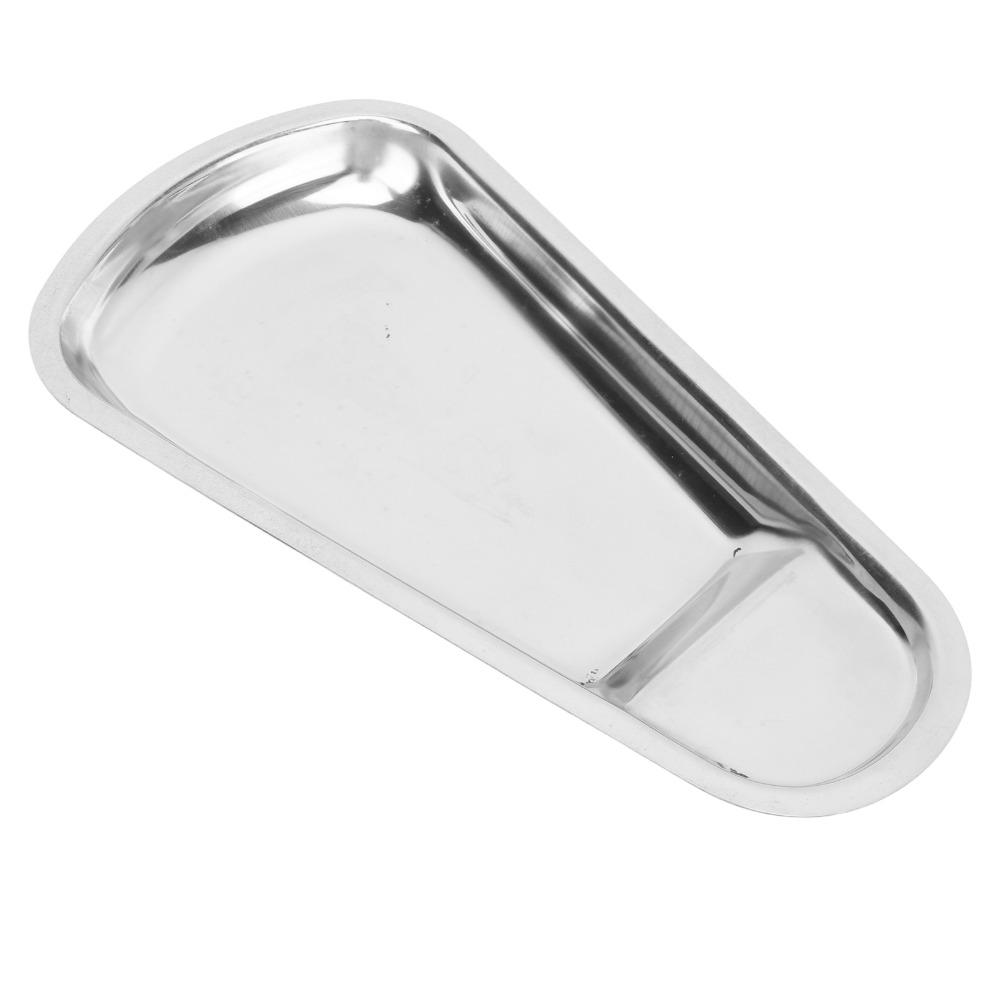 Mirror Polished Kitchen Utensil Plate Rustless Steel Metal Serving Platter Cake Placement