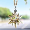 Rearview Mirror Hanging Ornaments Crystal Snowflake Pendant Auto Interior Accessories Car Pendant