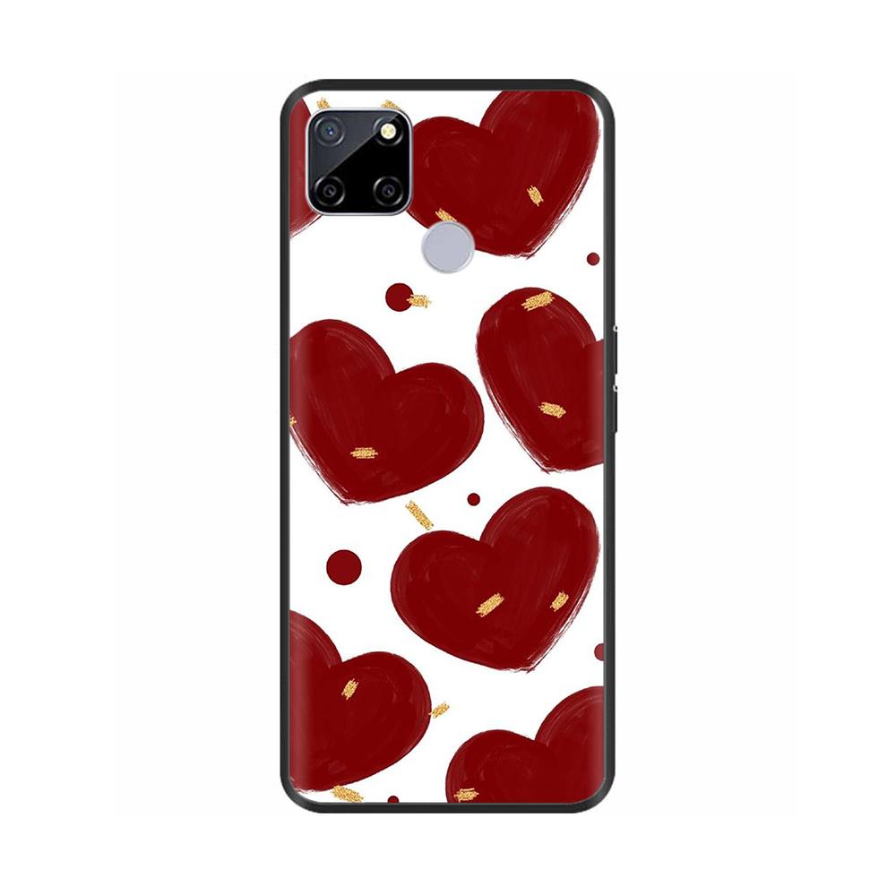 Case For Realme C25 C25s Coque Realme 7i RMX2193 Soft Cartoon Silicone Fundas Phone Case For OPPO REALME C12 Capa Cover Bumper