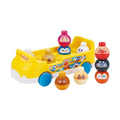 BabyLab Anpanman Counting and Blocking Ages 1 and Up [BANDAI] ~Brain Development~ Bus,