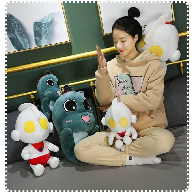 Plushie Monster Ultraman Toy Cute Cartoon Doll Girls Kid Companion Gift Birthday