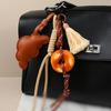Doughnuts Braided Keychain Bag Charm Purse Handbag Bag Accessories Backpack Pendant Charm Car Keychain Hanging Ornament