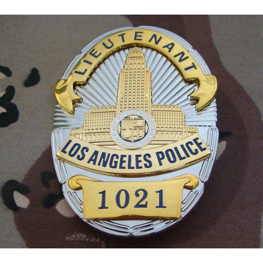 Los Angeles/LAPD metallmerke, ren kobber