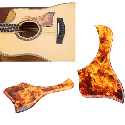 Plaque de protection autocollante pour guitare acoustique, plaque de protection anti-rayures, coque de protection pour guitare folk