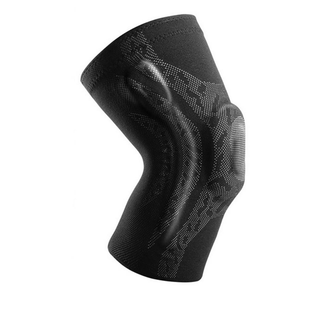 1pcs 3D Elastic Knee Patella Brace Silicone Spring Knee Pad Basketball Running Sport Compression Knee support Sleeve