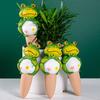 4Pcs Terracotta Self Watering Frog Planter Watering Spikes Slow Insert Automatic Spikes Cute Release Watering Tools