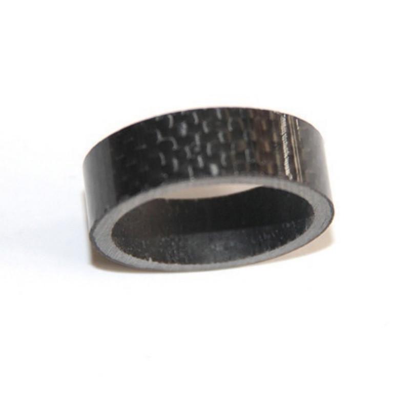 4 Peças Espaçadores de Headset de Fibra de Carbono 5/10/15/20mm de Espessura para Guidão de Bicicleta de 28,6mm